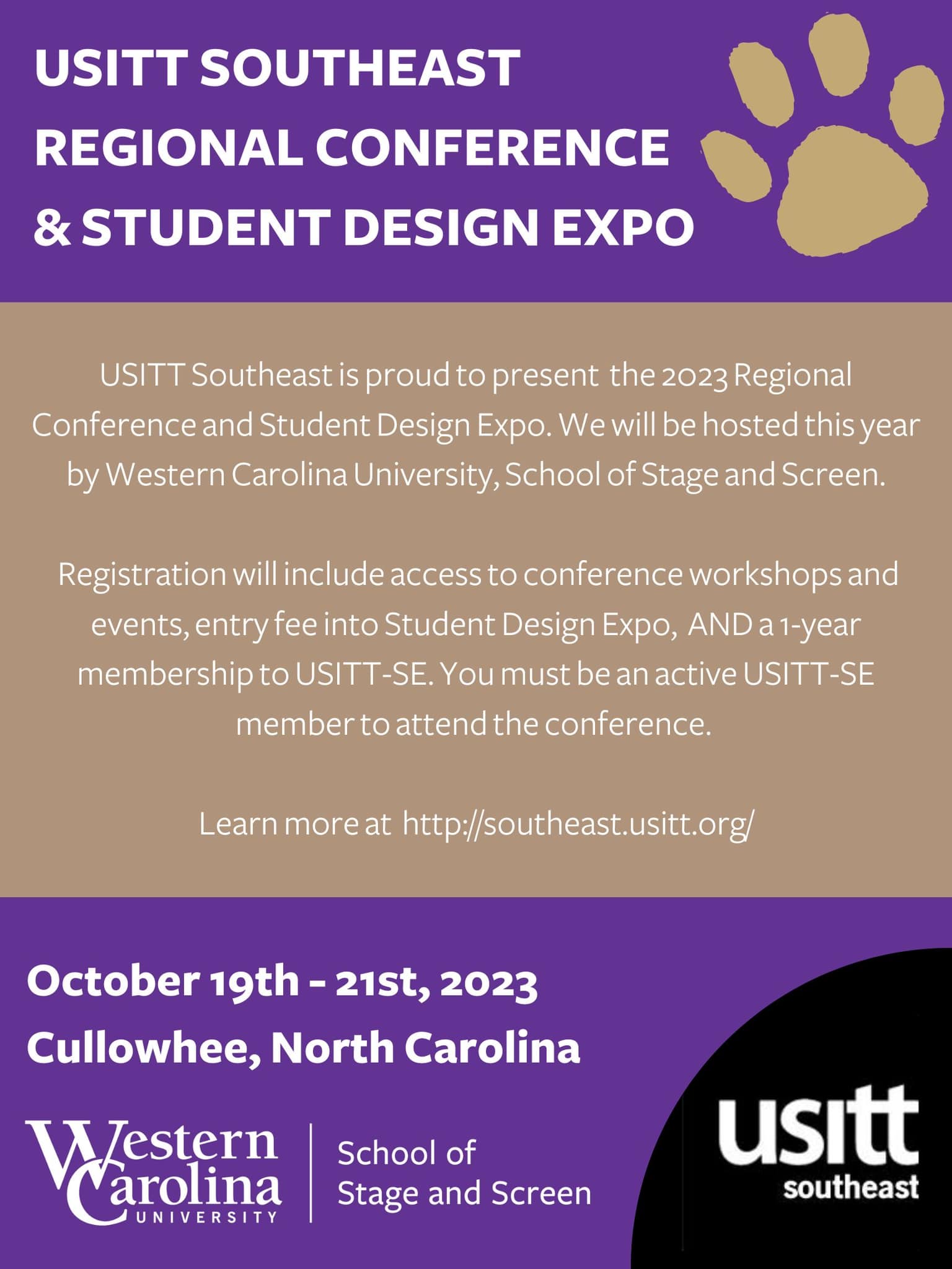 USITT's Southeast Regional Section to Hold Conference & Student Design